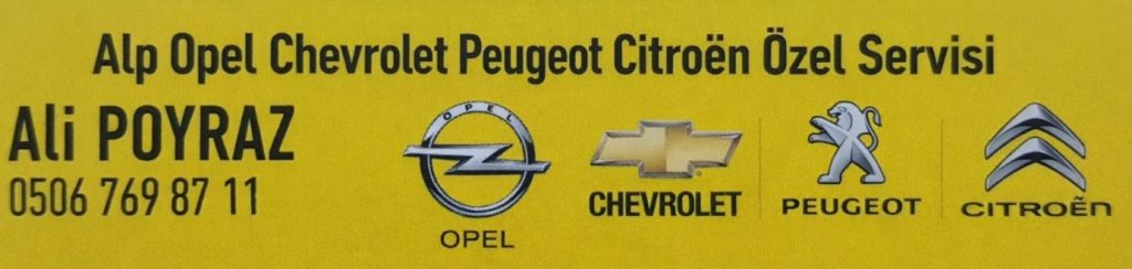 Opel Özel Servisi,Chevrolet Özel Servisi,Peugeot Özel Servisi,Citroën Özel Servisi