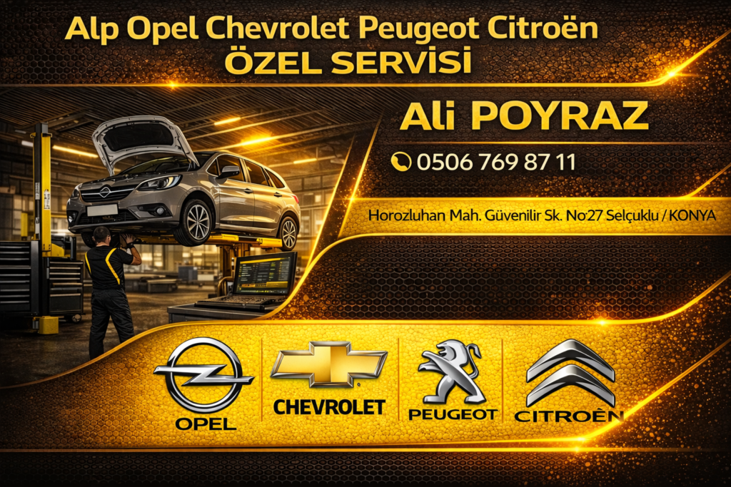 Opel Özel Servisi,Chevrolet Özel Servisi,Peugeot Özel Servisi,Citroën Özel Servisi